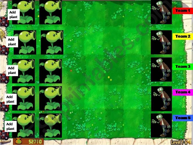 Plants versus zombies race game