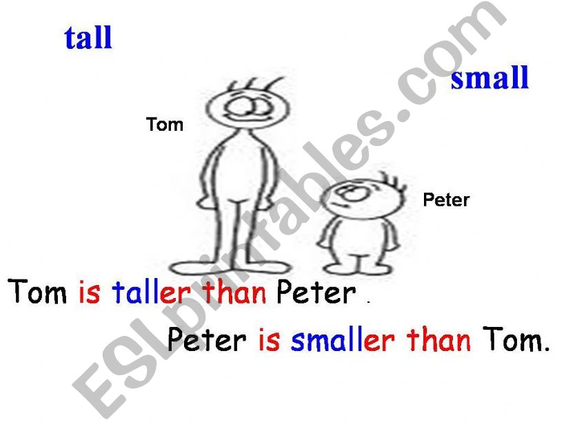 comparatives powerpoint