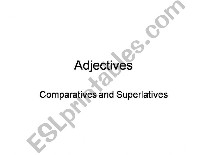 ADJECTIVES powerpoint