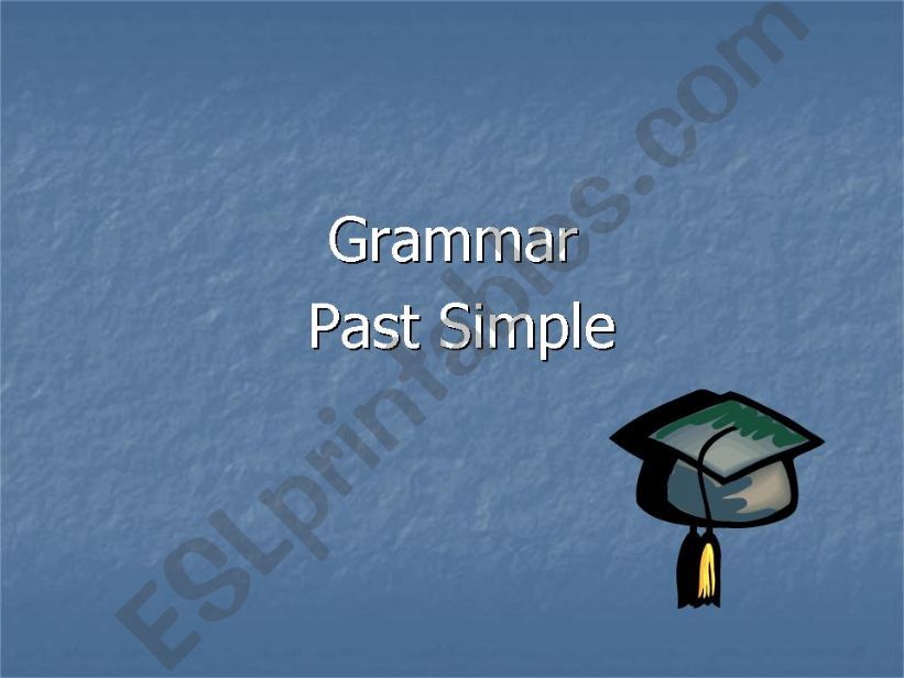 Past Simple powerpoint