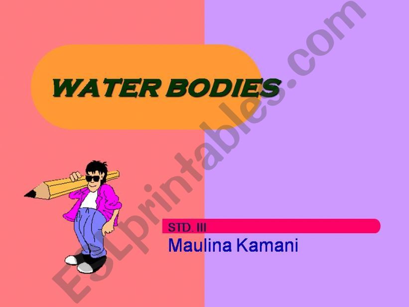 Water Bodies powerpoint