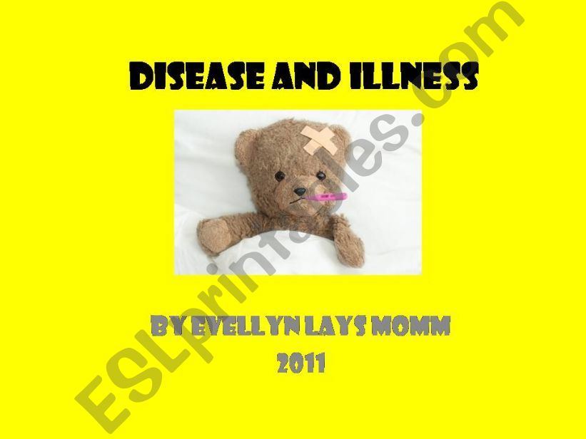 Disease or Illness powerpoint