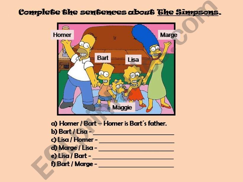 Family and Possessives powerpoint
