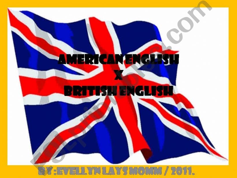 Differences between American English and British