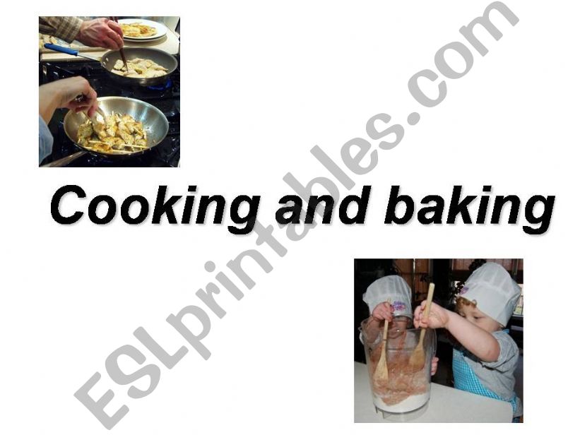 cooking and baking powerpoint