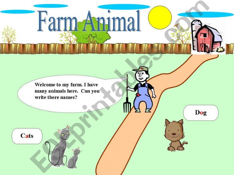Farm animal powerpoint