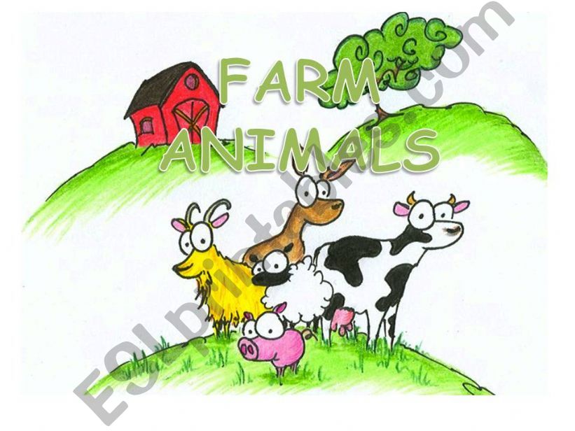 FARM ANIMALS powerpoint