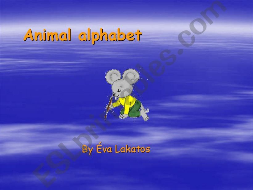 animal alphabet1 powerpoint