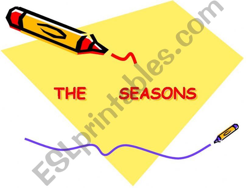 the seasons powerpoint