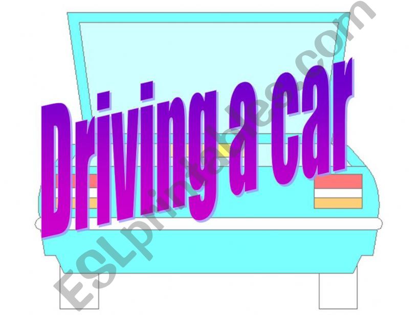 Driving a car powerpoint