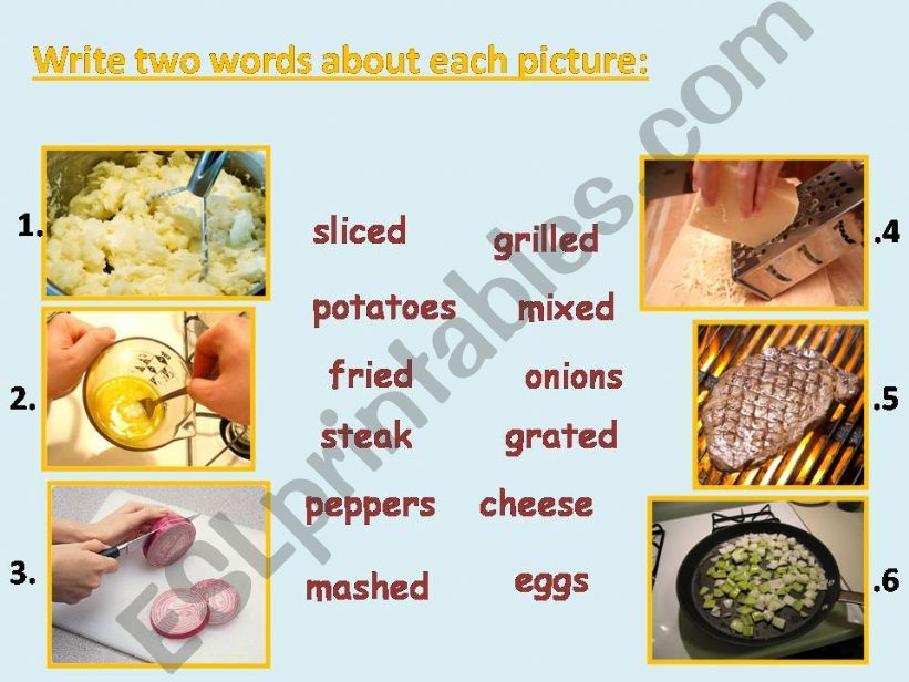 lesson about food powerpoint