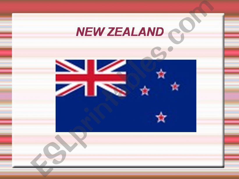 NEW ZEALAND powerpoint