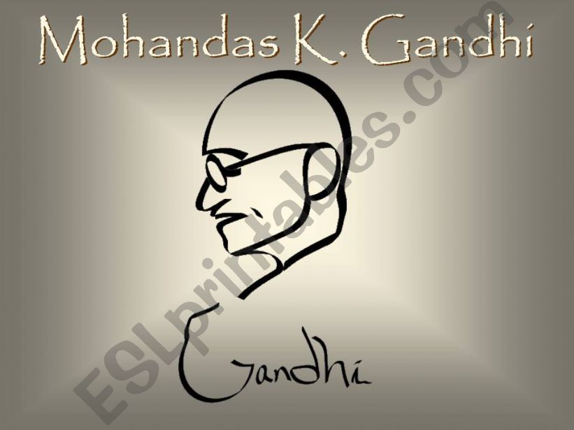 Gandhi powerpoint
