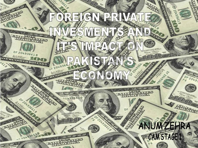 Foreign private investment and its impact on economy