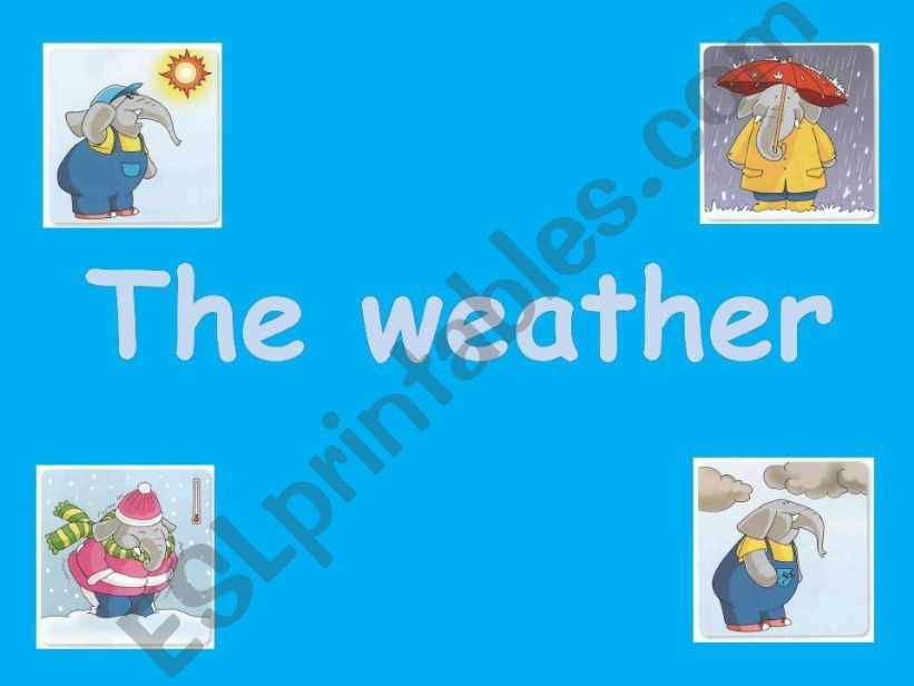 the weather powerpoint