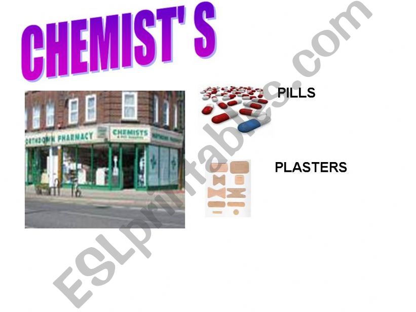 at the chemist s powerpoint
