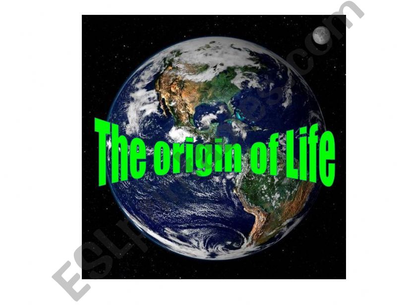 The Origin of Life powerpoint