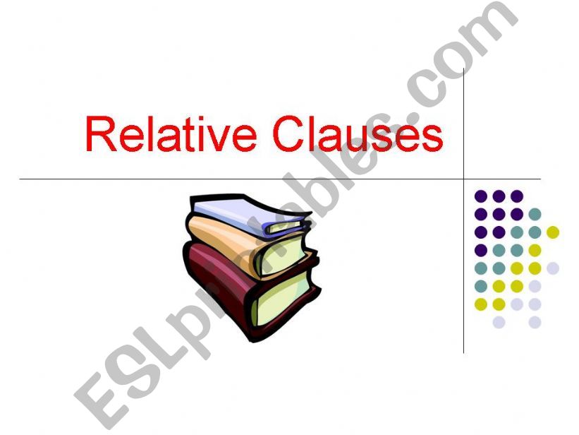 Relative Clauses powerpoint