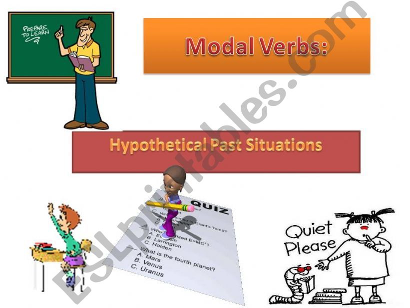 Modal Verbs: Hypothetical Past Situations