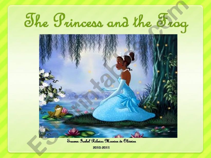 The Princess and the frog powerpoint