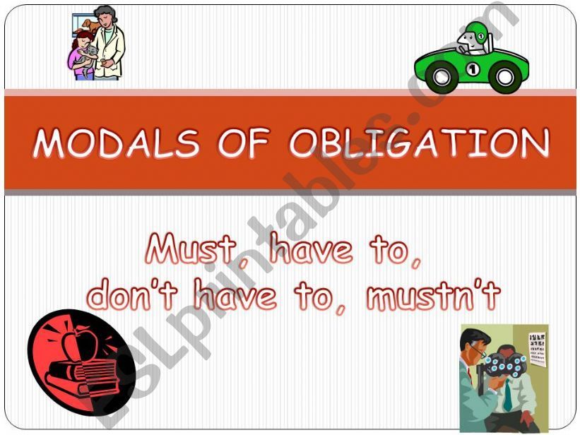 Modals of obligation powerpoint