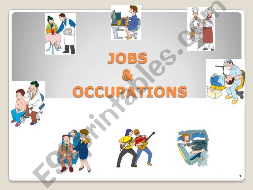 Jobs and Occupations part 2 powerpoint
