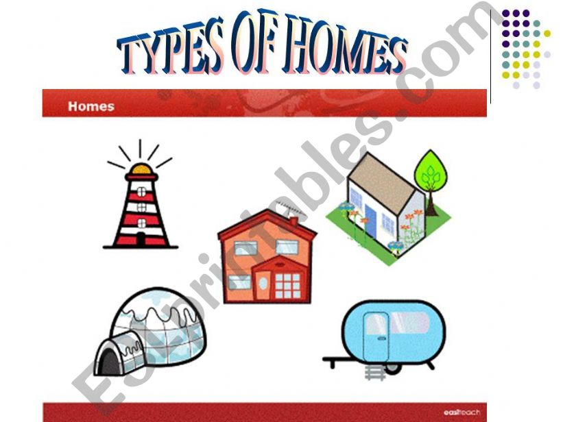 types of home powerpoint