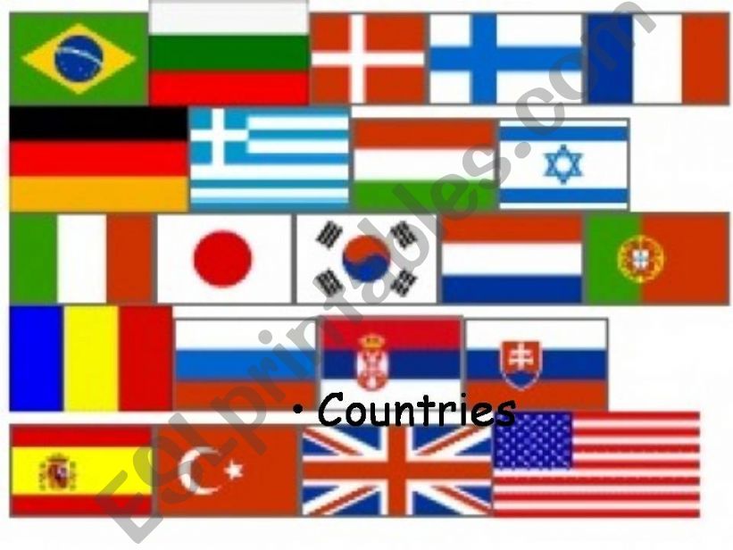 Countries powerpoint