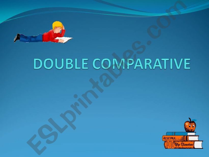 Double Comparative powerpoint