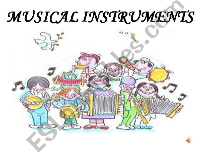 MUSICAL INSTRUMENTS powerpoint
