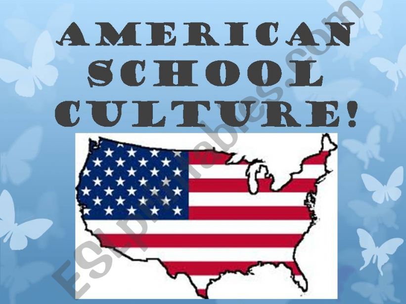 American high school culture powerpoint