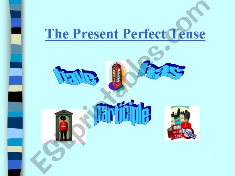 present perfect powerpoint