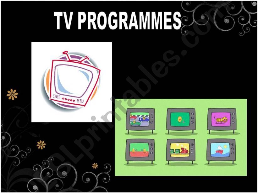TV PROGRAMMES : QUIZ SHOW, FILM, COMEDY, THE NEWS
