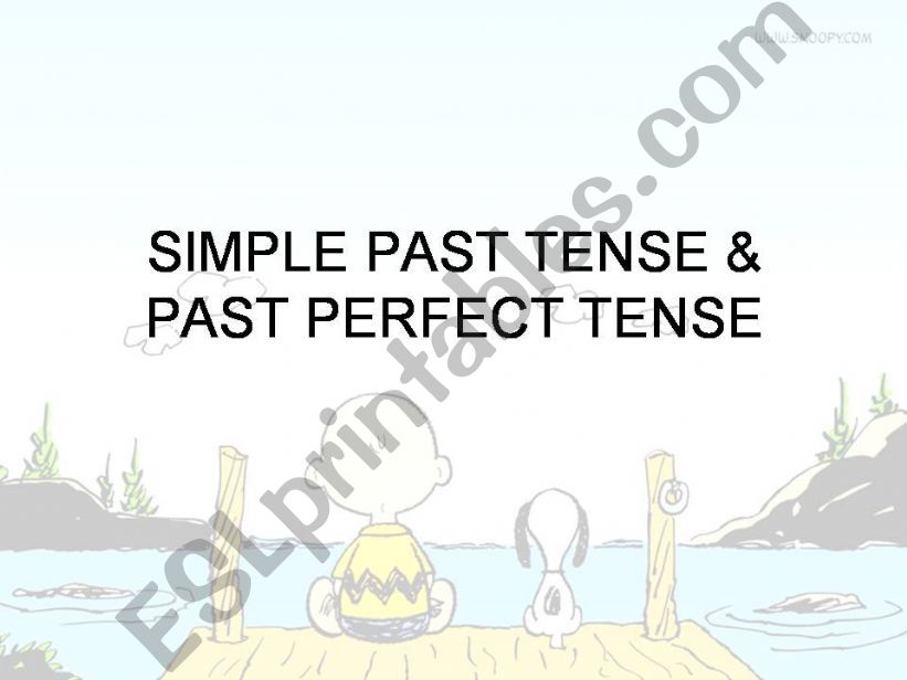 Simple Past Vs Past Perfect Tense