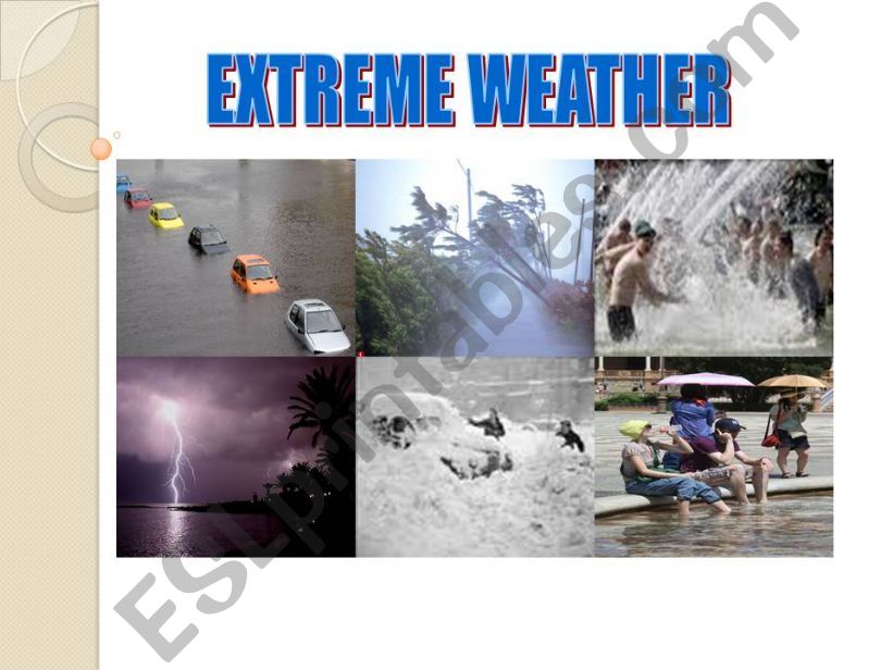 Extreme Weather powerpoint