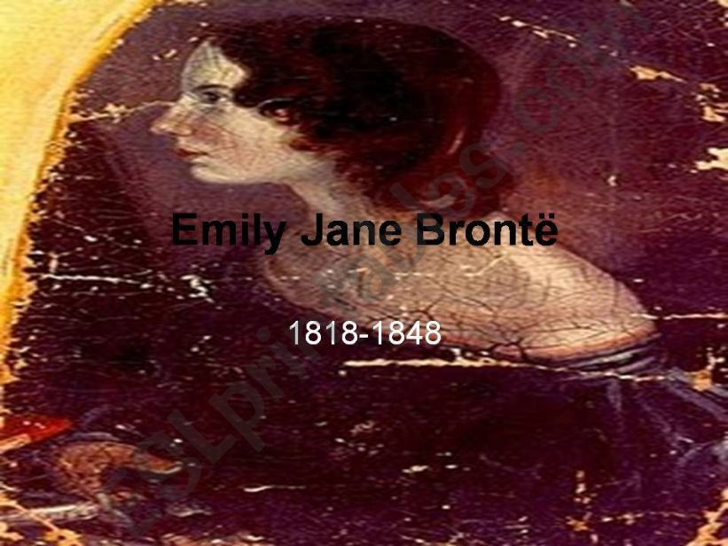 Emily Jane Bront powerpoint