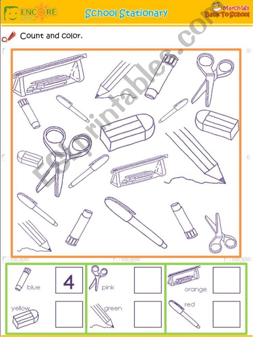 School Stationary powerpoint