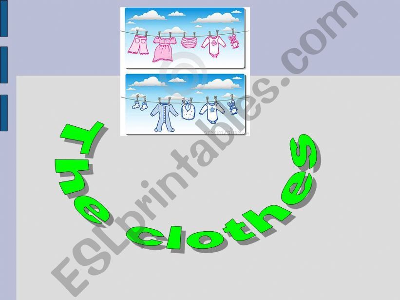 the clothes powerpoint