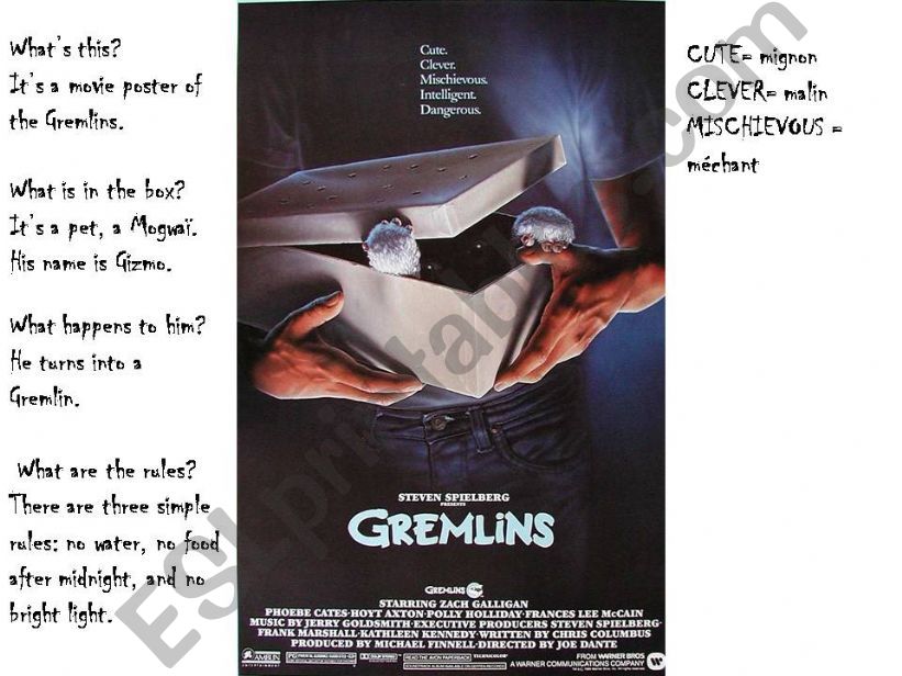 Gremlins powerpoint