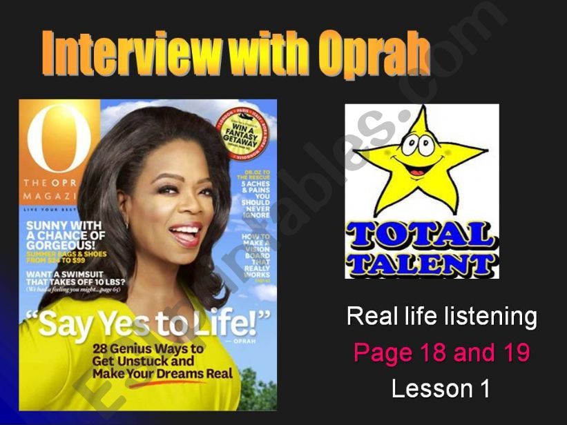 Oprah Winfrey  powerpoint