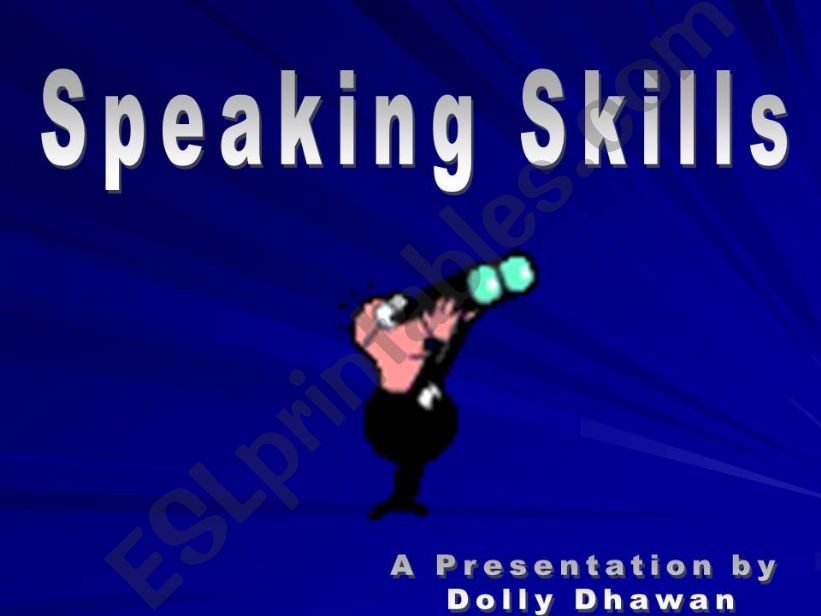 Presentation on Spealking Skills