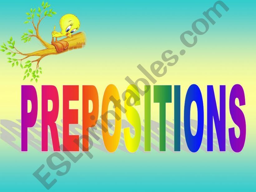 prepositions powerpoint