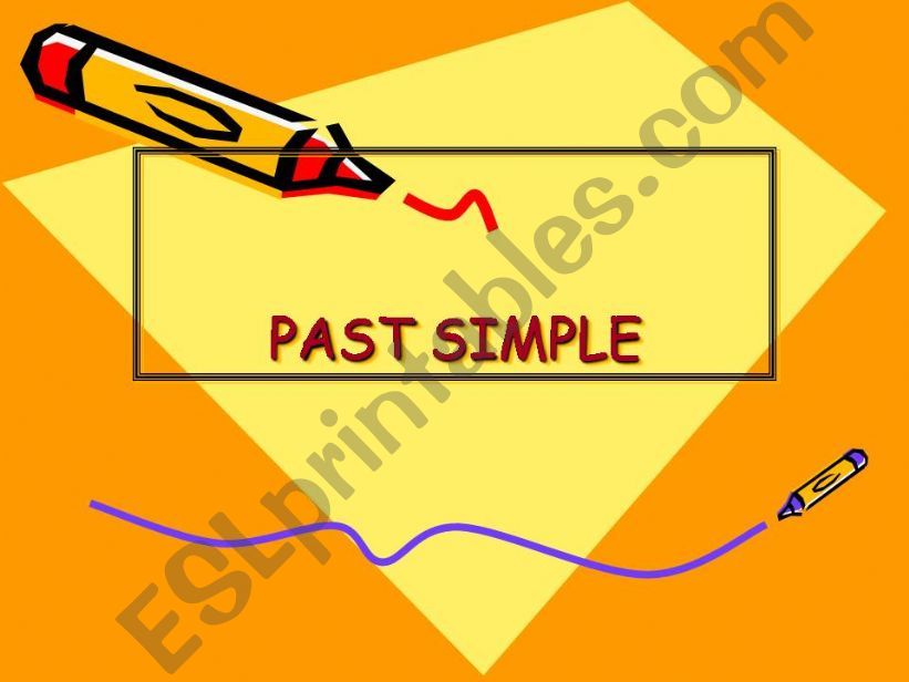 simple past powerpoint