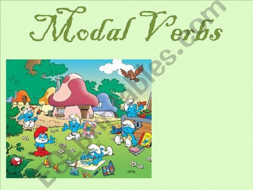 MODAL VERBS powerpoint