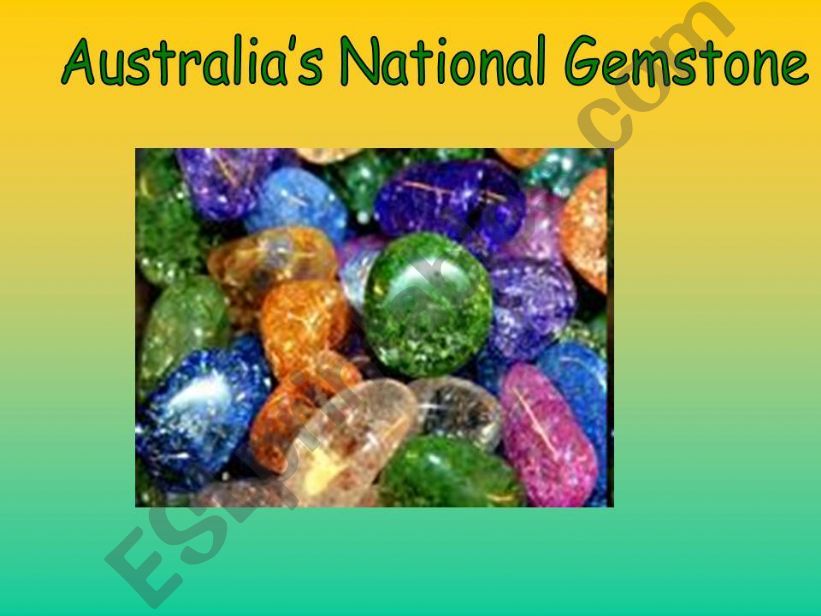 Australian symbols part2 powerpoint