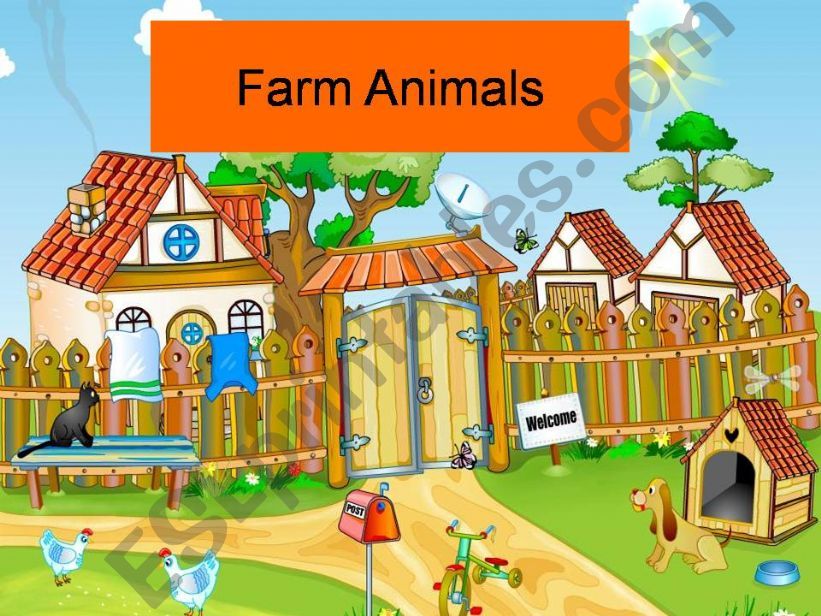 Animals on the farm powerpoint