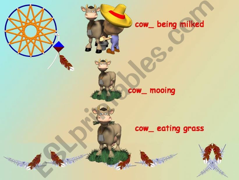ANIMATED FARM ANIMALS (with their actions) 3/3