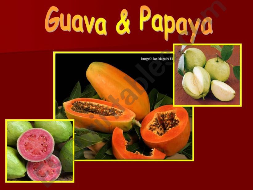 Eating fruits p3 powerpoint