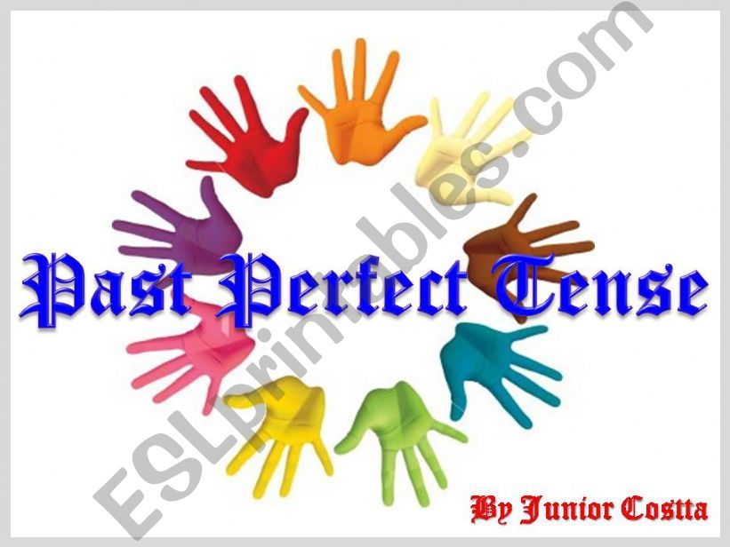 THE PAST PERFECT TENSE powerpoint
