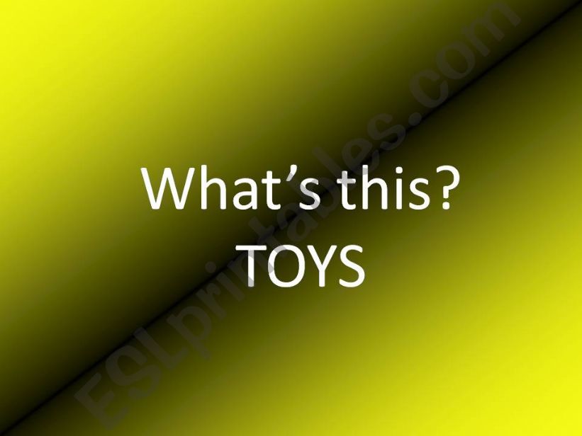 hidden toy powerpoint